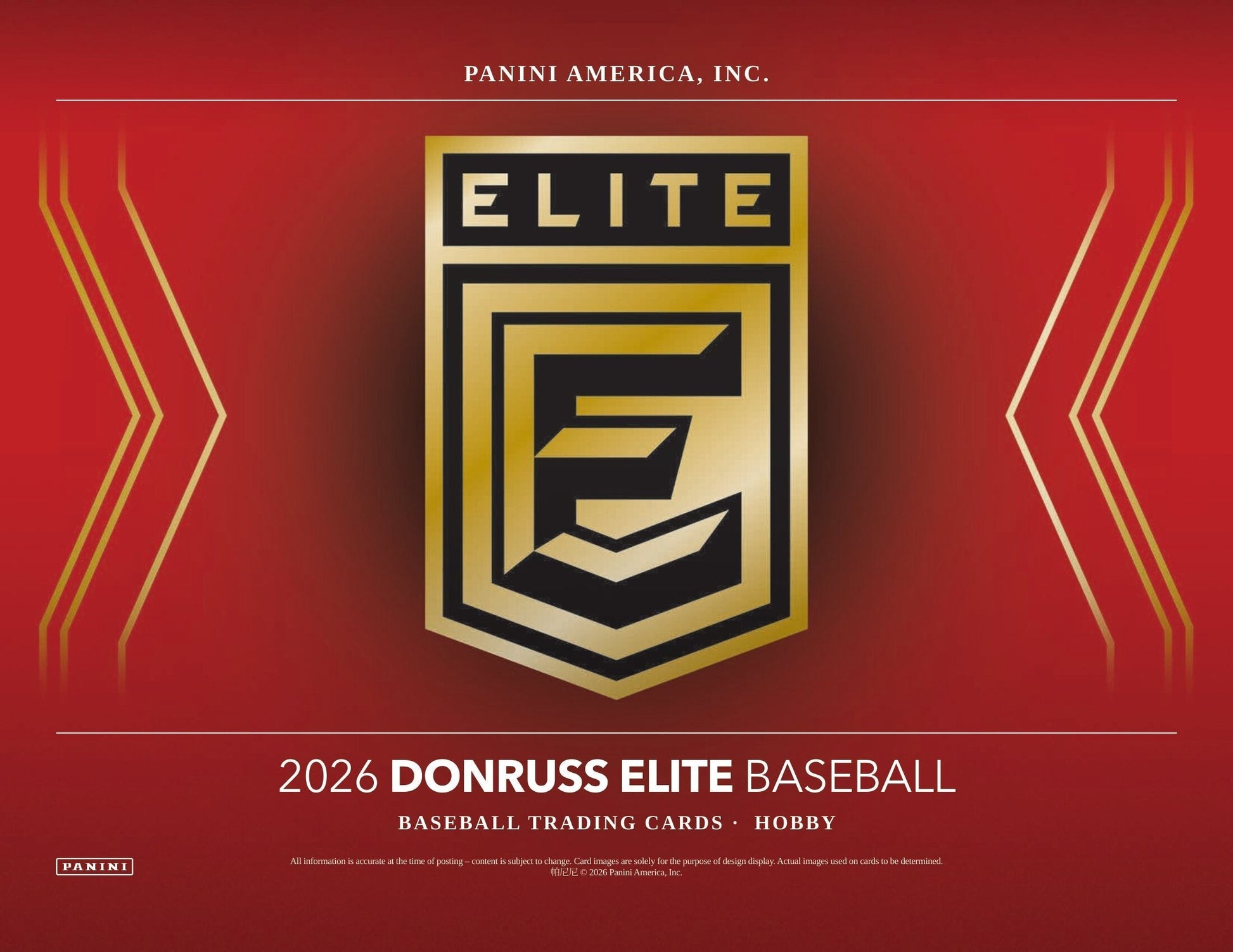 2026 Panini Donruss Elite Baseball Hobby Box