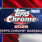 2026 Topps Chrome Baseball Mega Box (Presale 7/22)