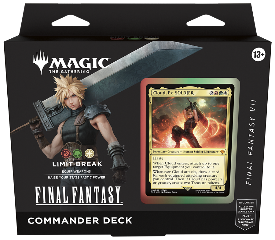 Final Fantasy Commander Deck Set of 4